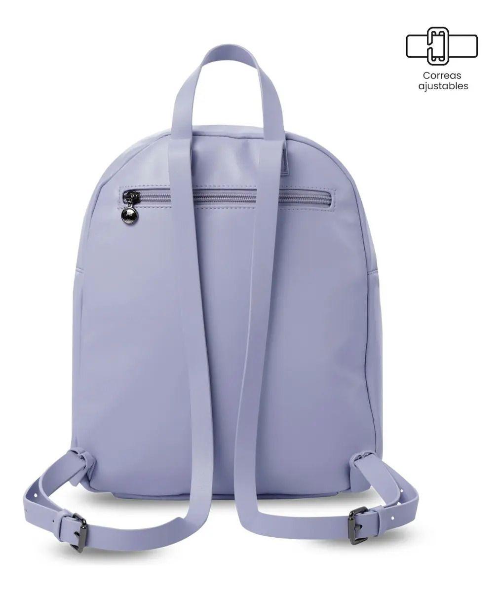 Mochila Universitario Style 2 Morado Mujer-3