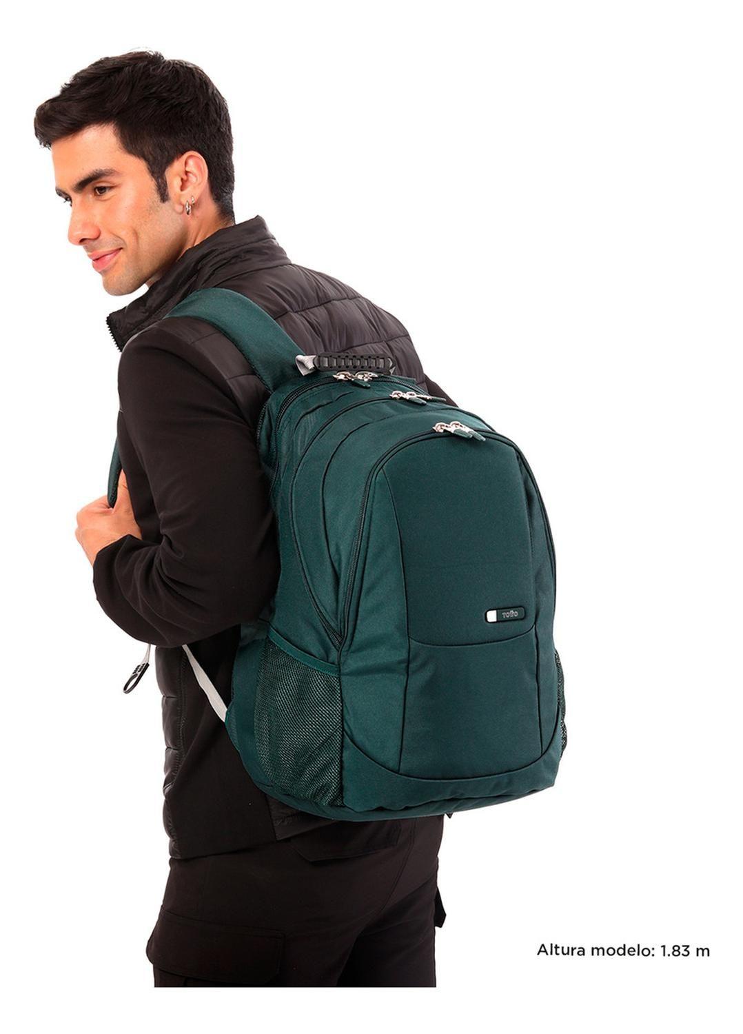 Mochila Ejecutiva Hombre Totto Krimmler Verde Bistro Green-1