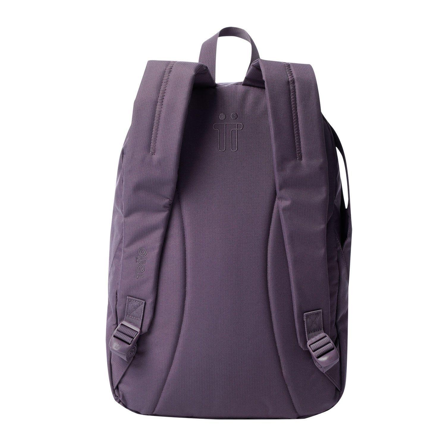 Mochila Universitaria Ometto Morado Mujer Totto-3