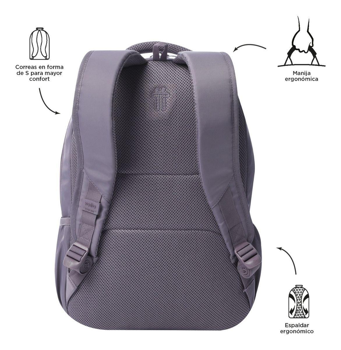 Mochila Notebook Totto Ejecutiva Urbana Mujer Classic Rpet-2
