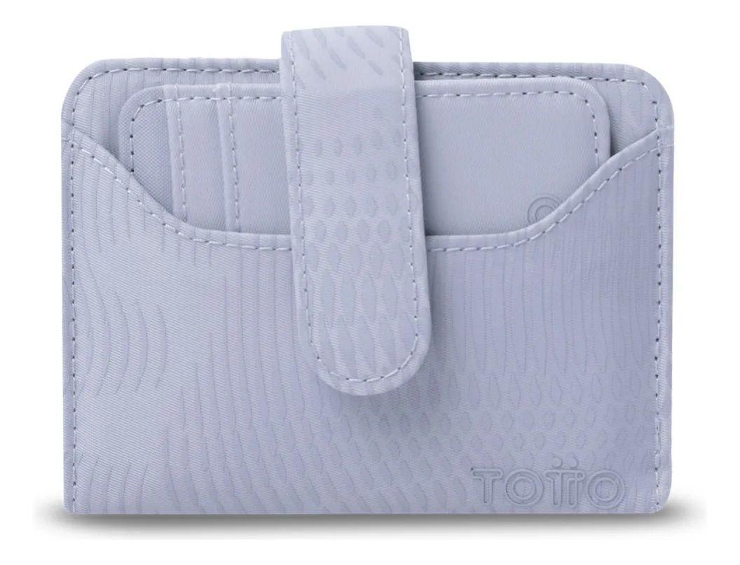 Billetera Texture Dull Con Rfid Blocker Morada-0