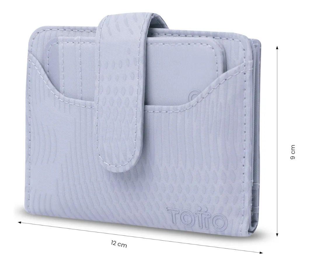 Billetera Texture Dull Con Rfid Blocker Morada-1