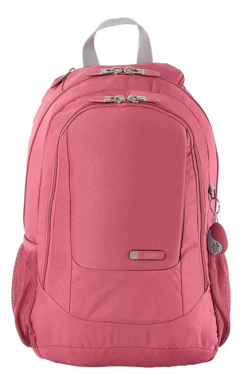 Mochila Ejecutiva Mujer Totto Goctal Rosado Deco Rose-0
