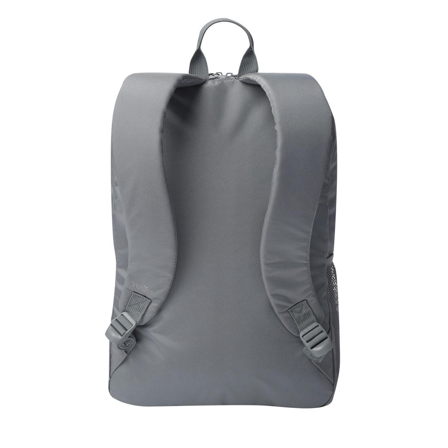 Mochila Urbana Juvenil Cloud Notebook 14" Gris para MujerTotto-3