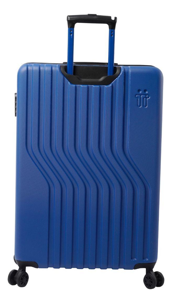 Maleta Totto Nomad Azul Grande Ruedas 360° Amplia y Resistente-2