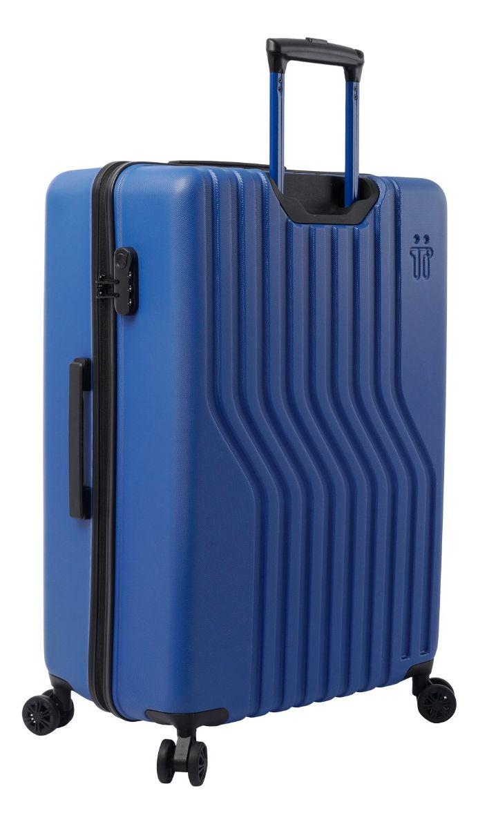 Maleta Totto Nomad Azul Grande Ruedas 360° Amplia y Resistente-3