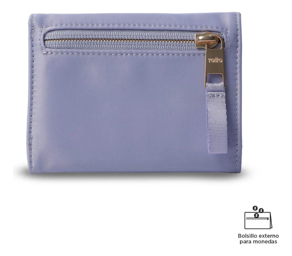 Billetera Mujer Bel 2.0 Mediana Con Rfid Blocker Morada-4