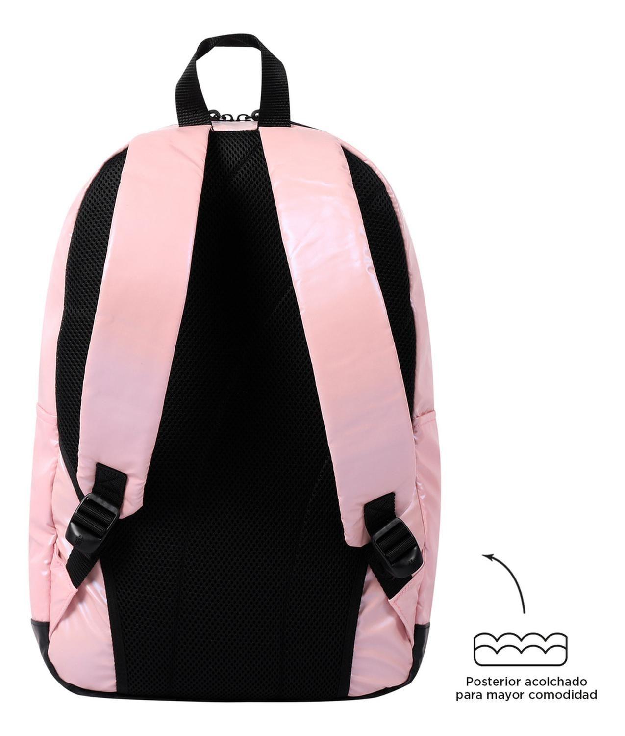 Mochila Mujer Totto Tocax Rosado Cherry Blossom-3