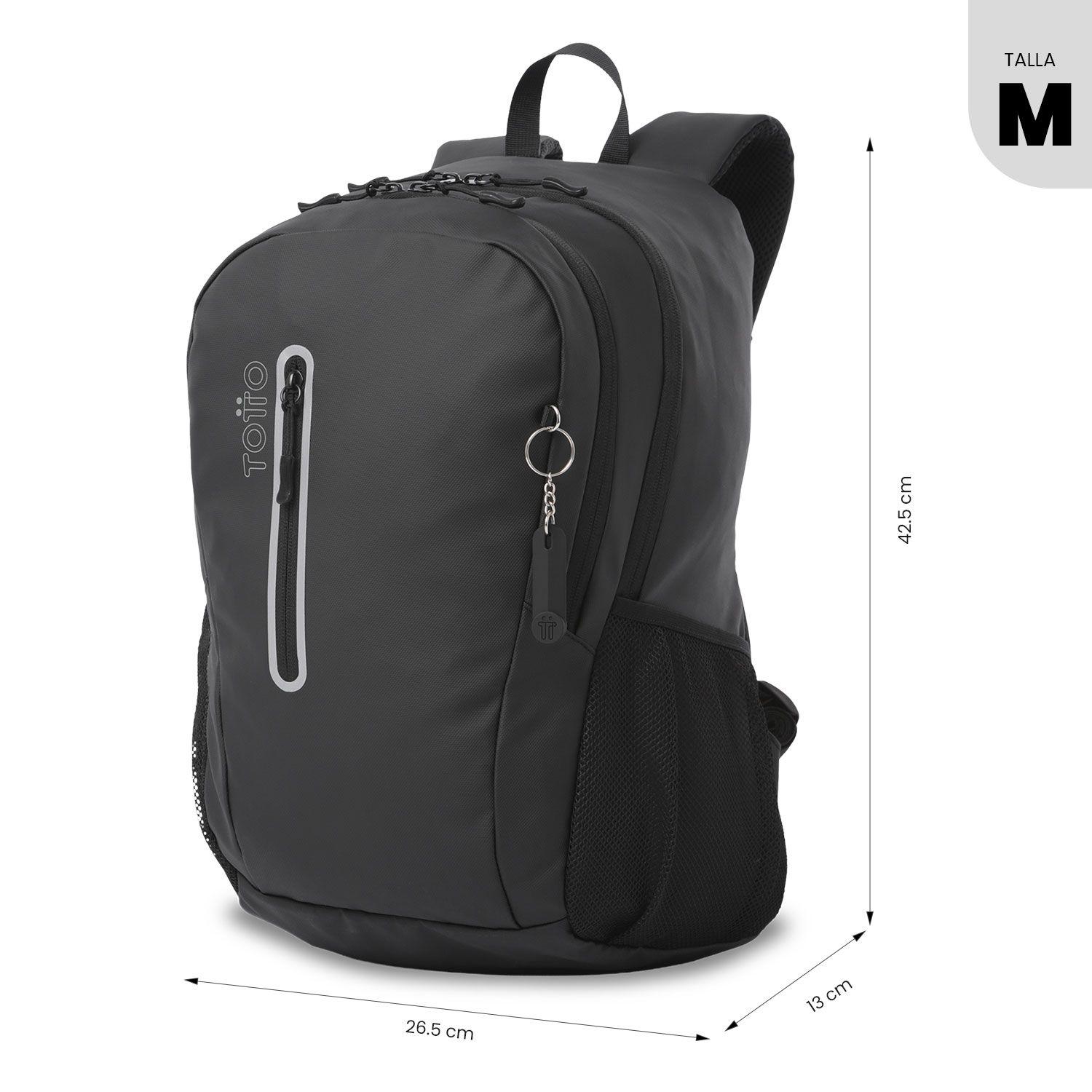 Mochila Universitaria Sprint Porta PC 14" Negro Hombre-2