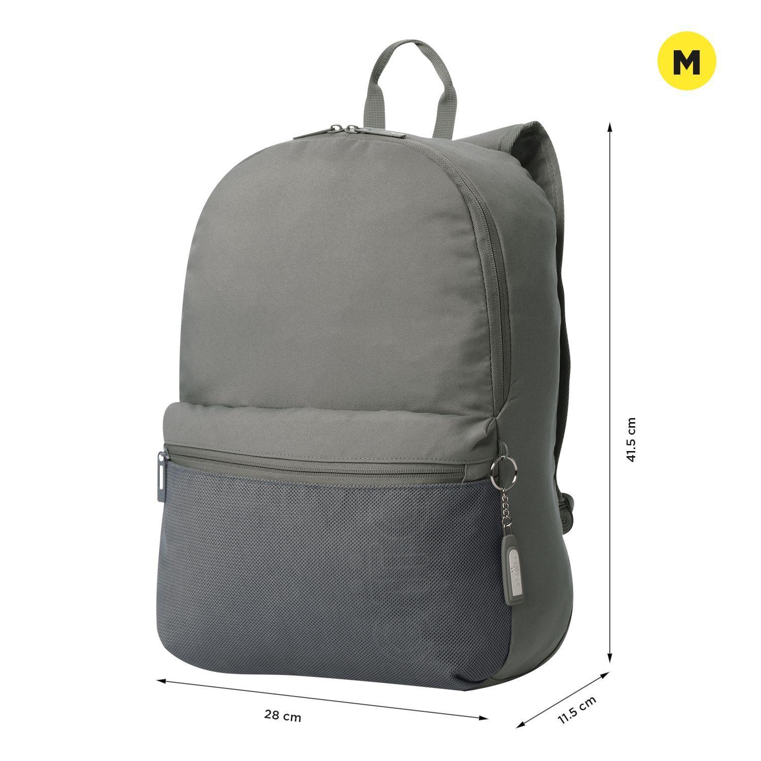 Mochila Urbana Juvenil Notebook 13" Dragonar 2.0 Gris Para Hombre Totto-2