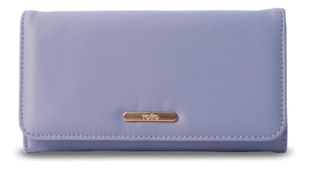 Billetera Mujer Bel Grande Con Rfid Blocker Morada-0