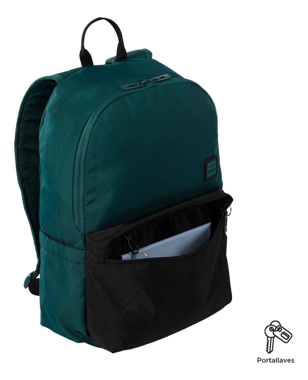 Mochila Hombre Totto Dragonar Verde/negro-5