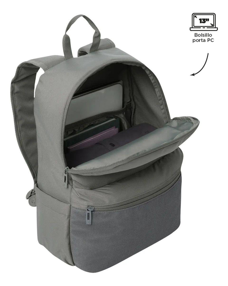 Mochila De Viaje Impermeable Notebook 13 Dragonar Totto-4