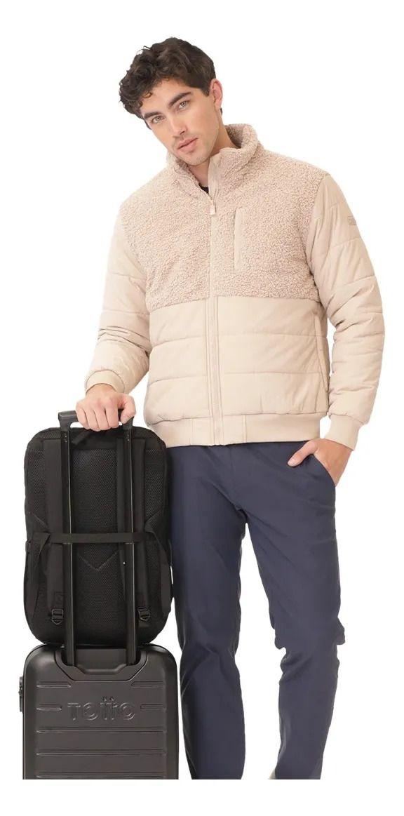 Mochila Ejecutiva Porta Pc  Rap Negro Hombre-5