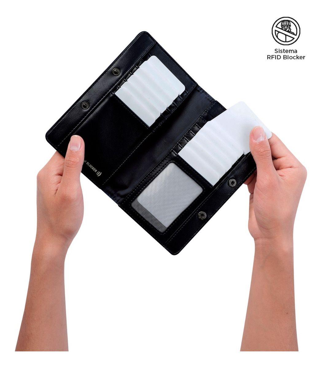 Billetera Rfid Blocker Totto Mujer Tarjetero Pequeña STY24244-2