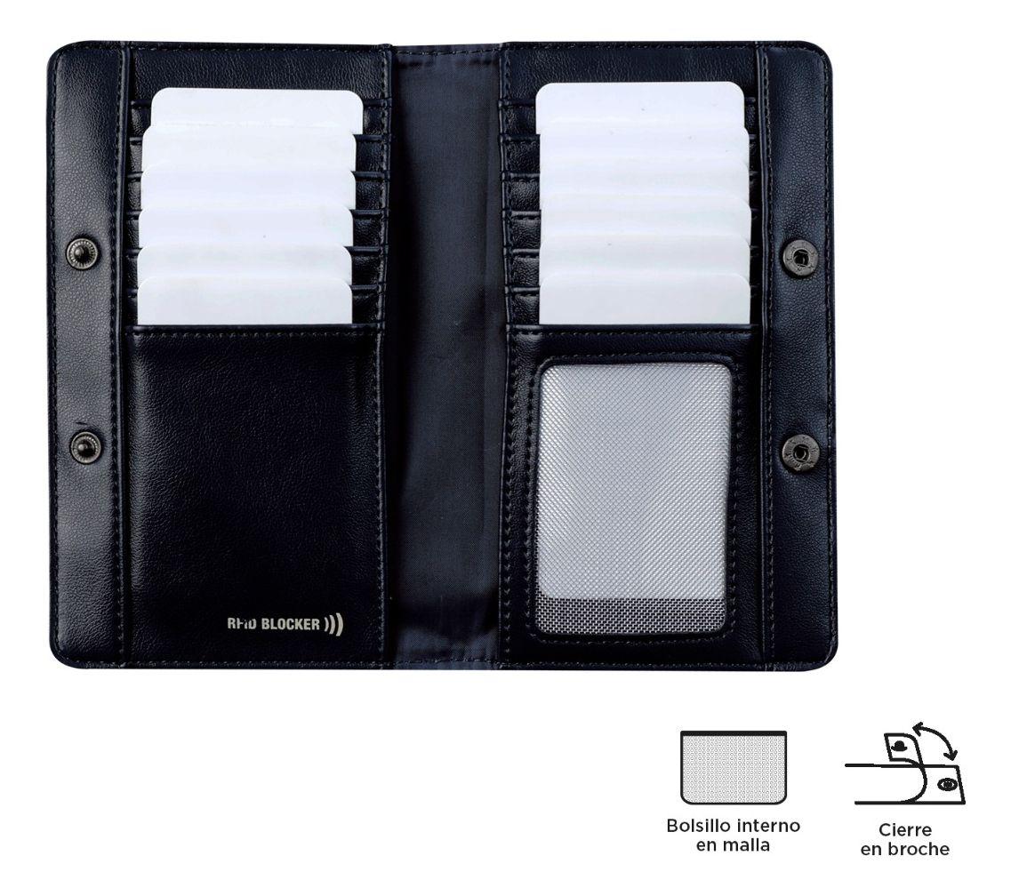 Billetera Rfid Blocker Totto Mujer Tarjetero Pequeña STY24244-3