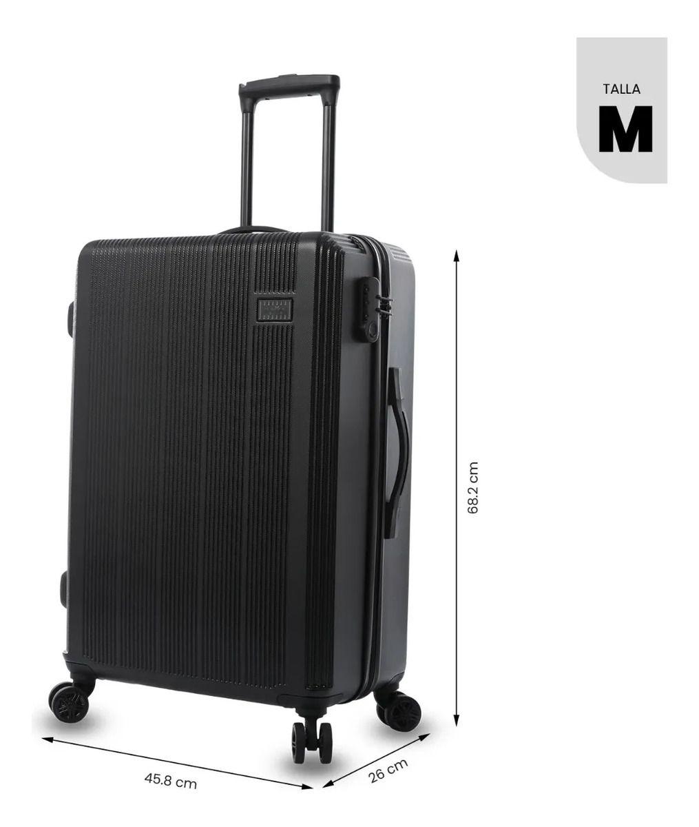 Maleta De Viaje Mediana 360 Sko Negra-2