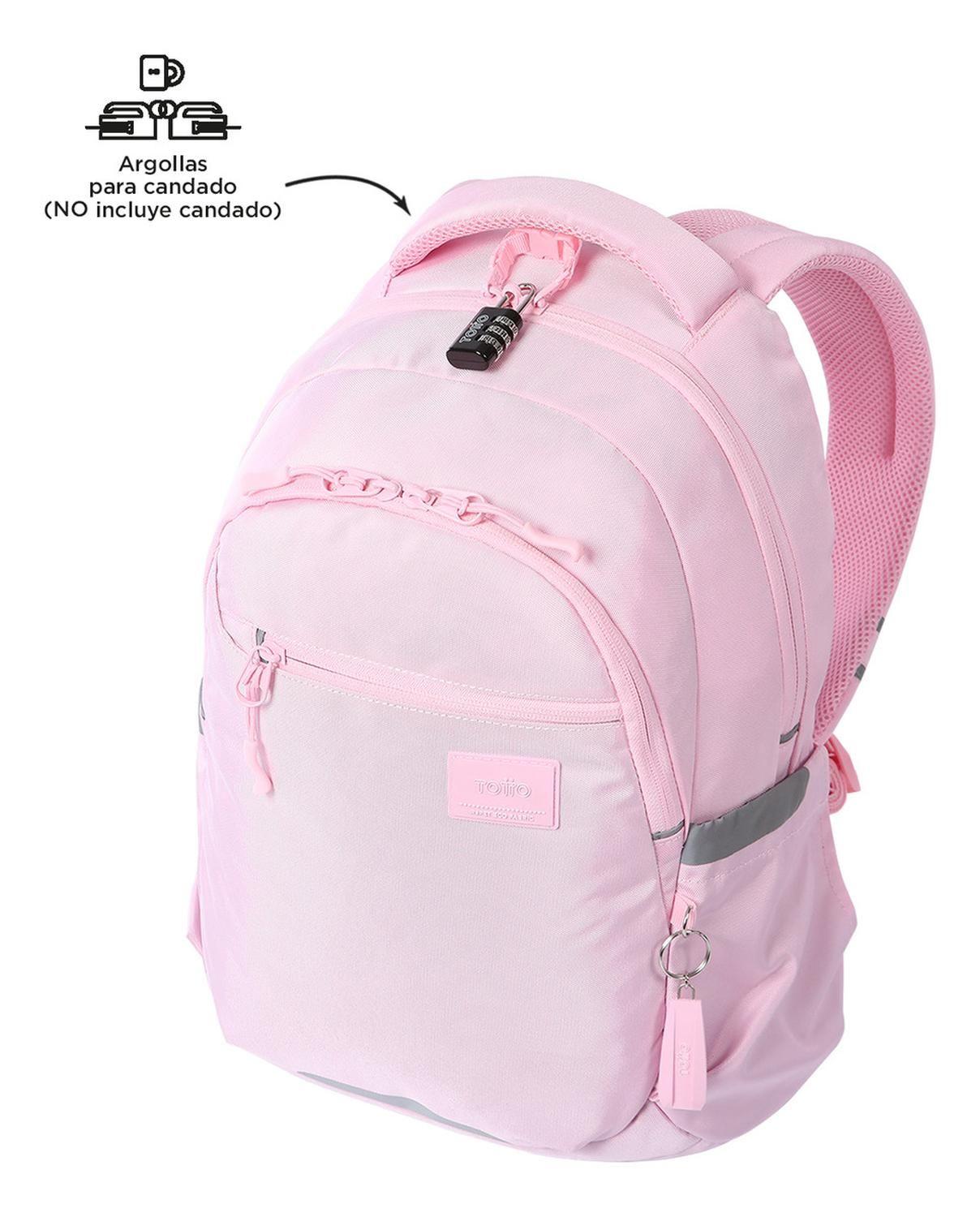 Mochila Ejecutiva Mujer Totto Misisipi Cherry Blossom-7