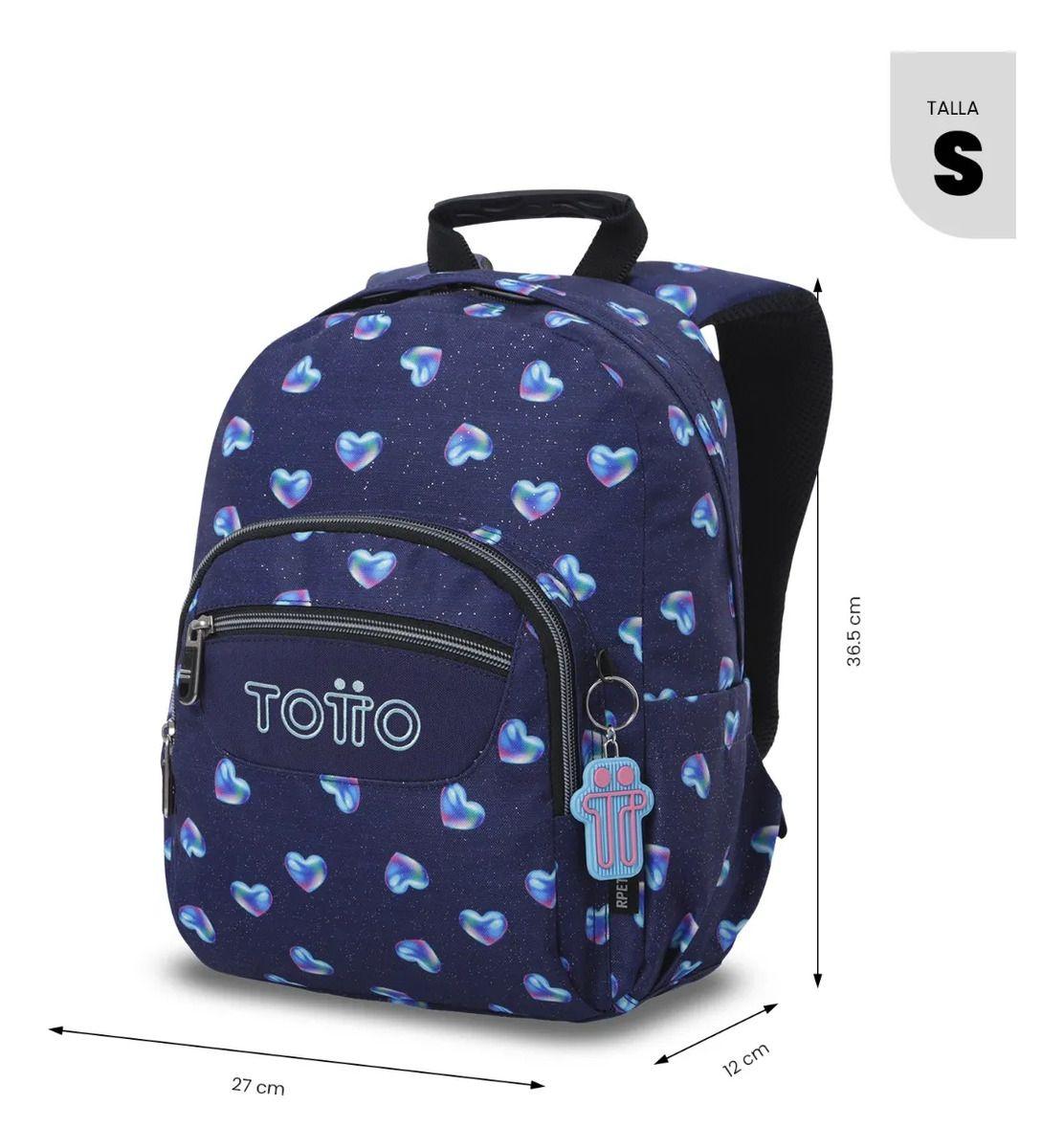 Mochila Escolar Juvenil Porta Tablet 10  Tempera Glitter-2