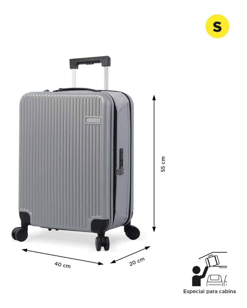 Totto Maleta Cabina Rigida 8 Ruedas 360 Pequeña Mnm001-1