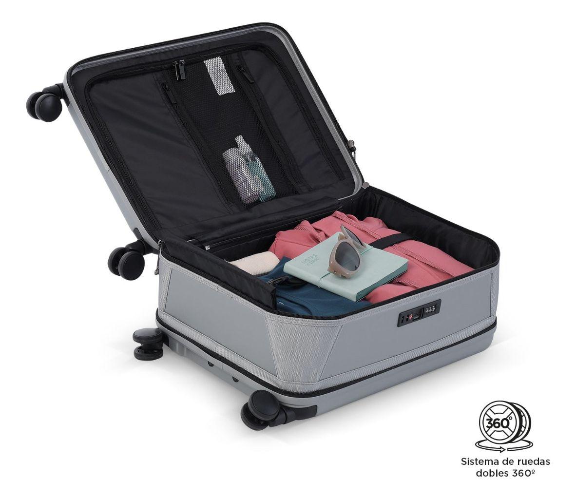 Totto Maleta Cabina Rigida 8 Ruedas 360 Pequeña Mnm001-4