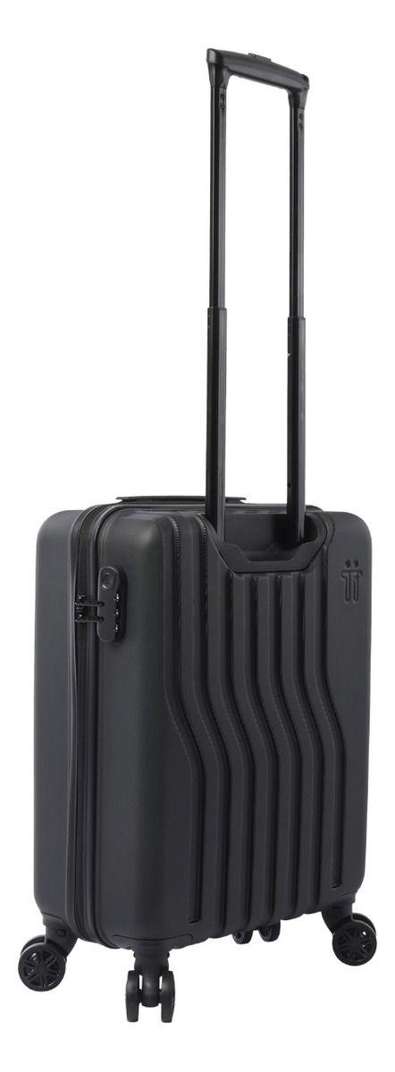 Maleta de Cabina Totto Nomad Negra Ruedas 360° Compacta y Versátil-3