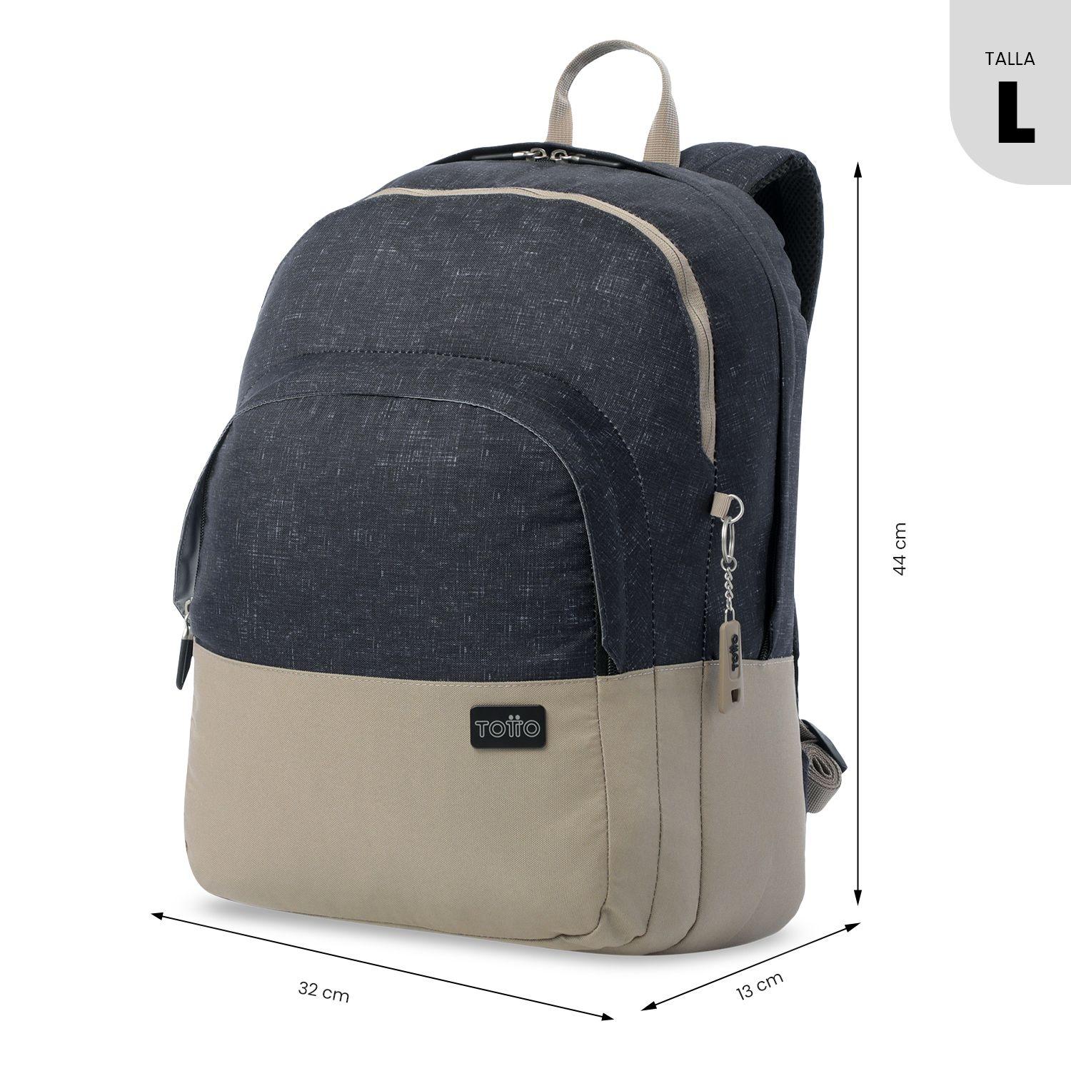 Mochila Universitario  Toluca 2.0 Porta PC 16" Negro-2