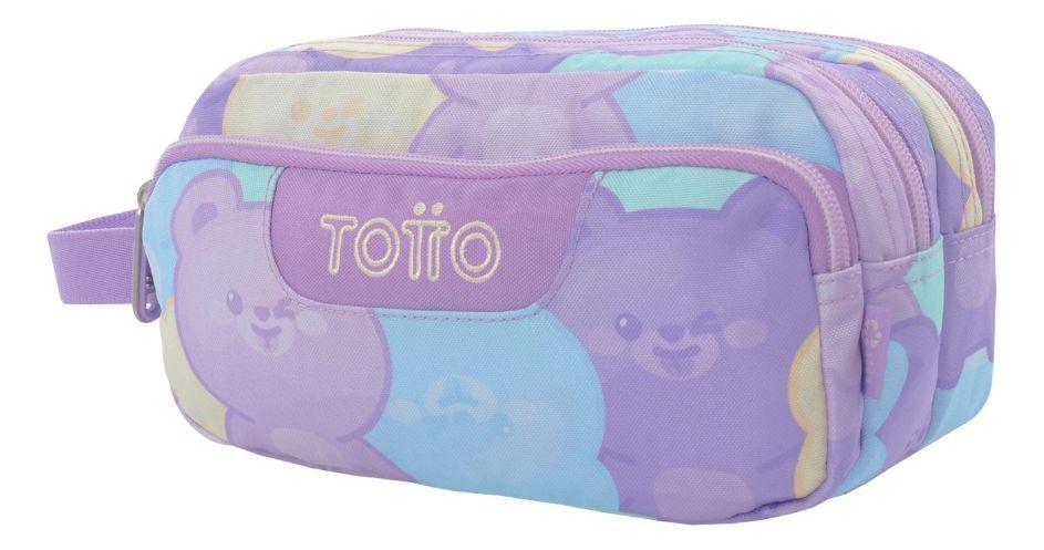 Totto Estuche Escolar para Lapices Rpet Impermeable 4-1