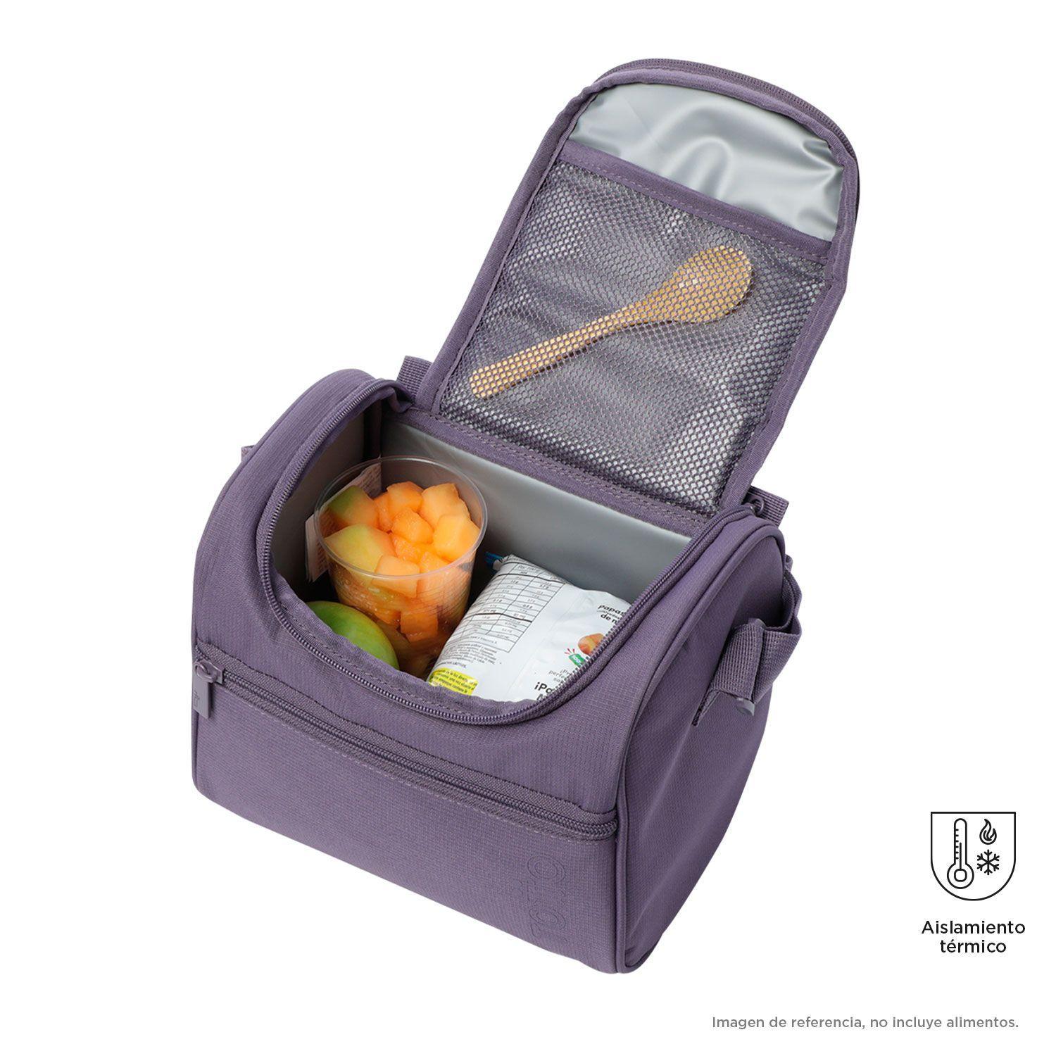 Lonchera Térmica Para Mujer Miletto Morado Totto-2