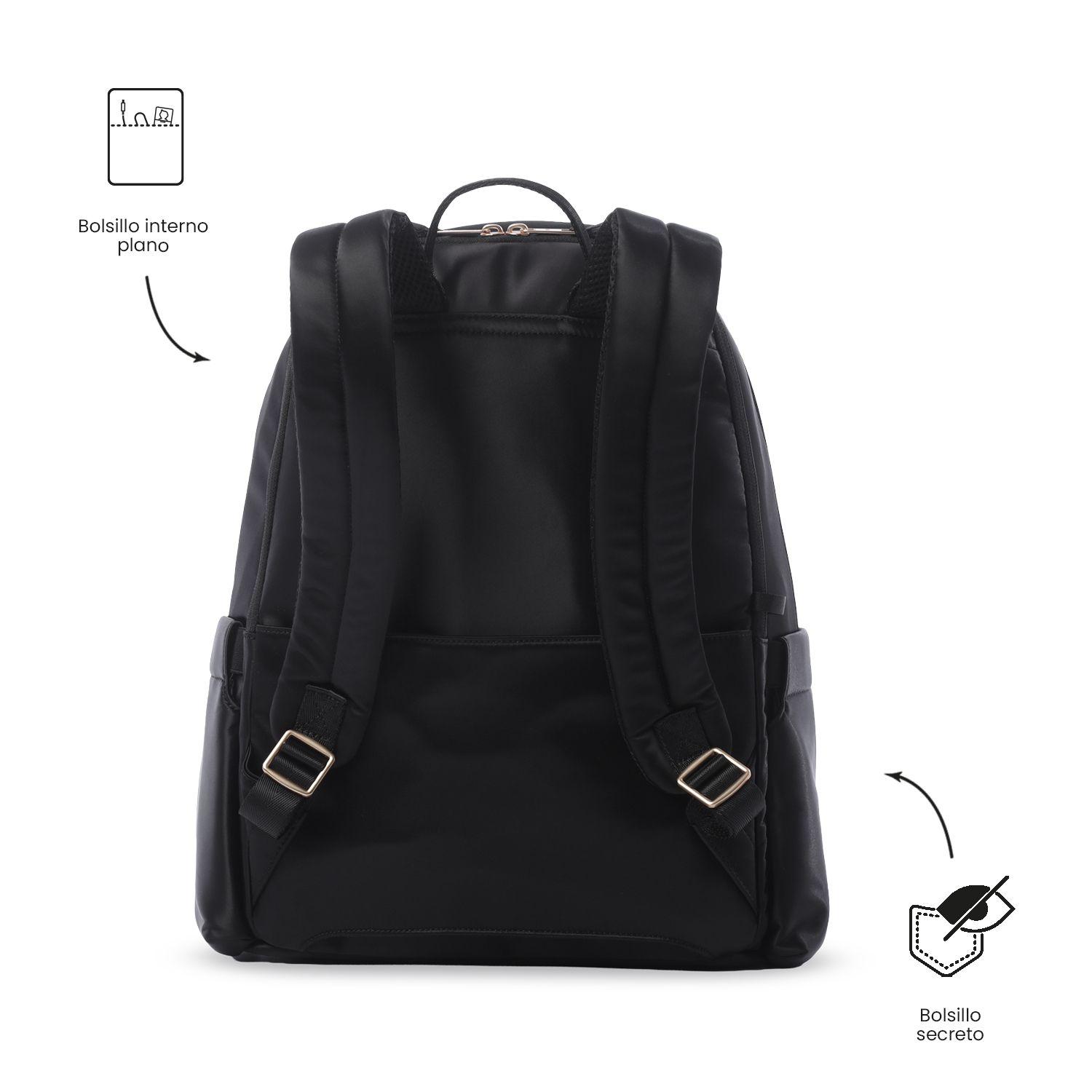 Mochila Ejecutivo Porta PC 16" Bel 2.0 Negro Mujer-3