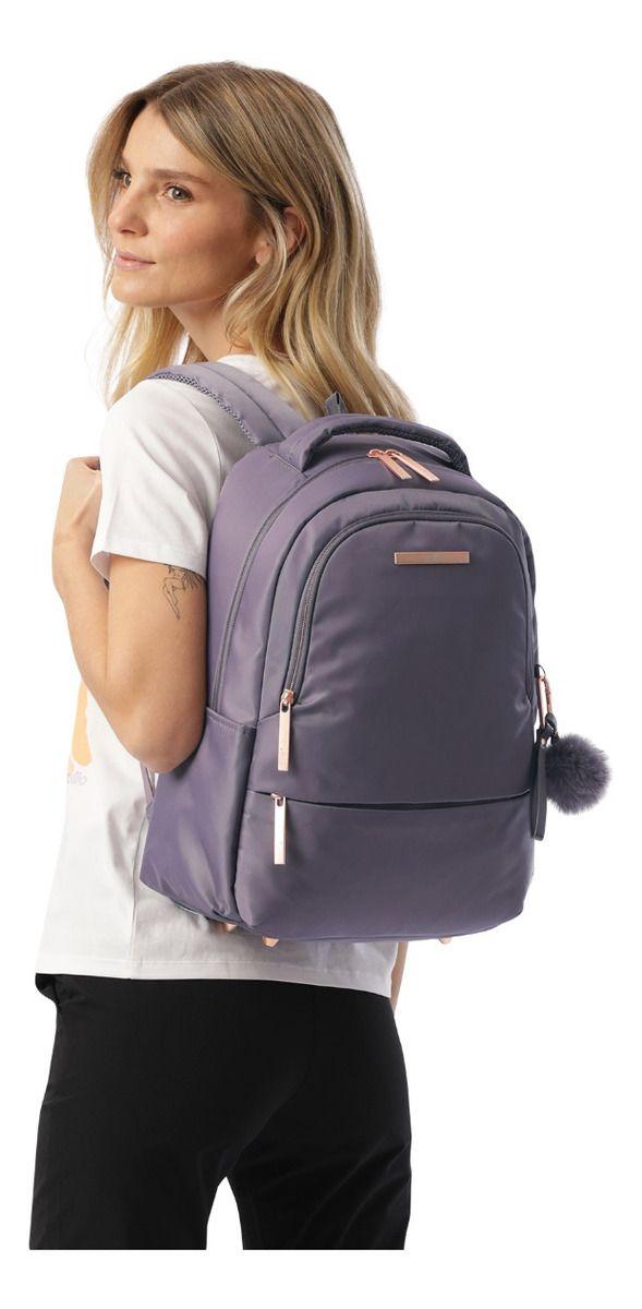 Mochila Urbana Notebook Ejecutiva Classic Adelaide Mujer M-6