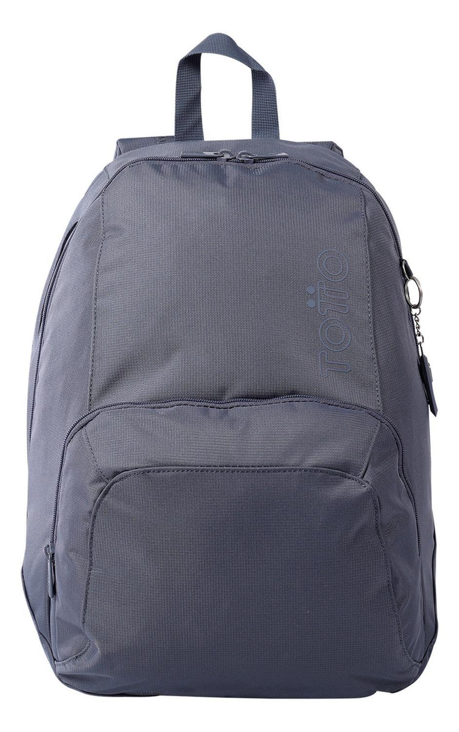 Mochila Mujer Totto Ometto Gris Folkstone Gray-0