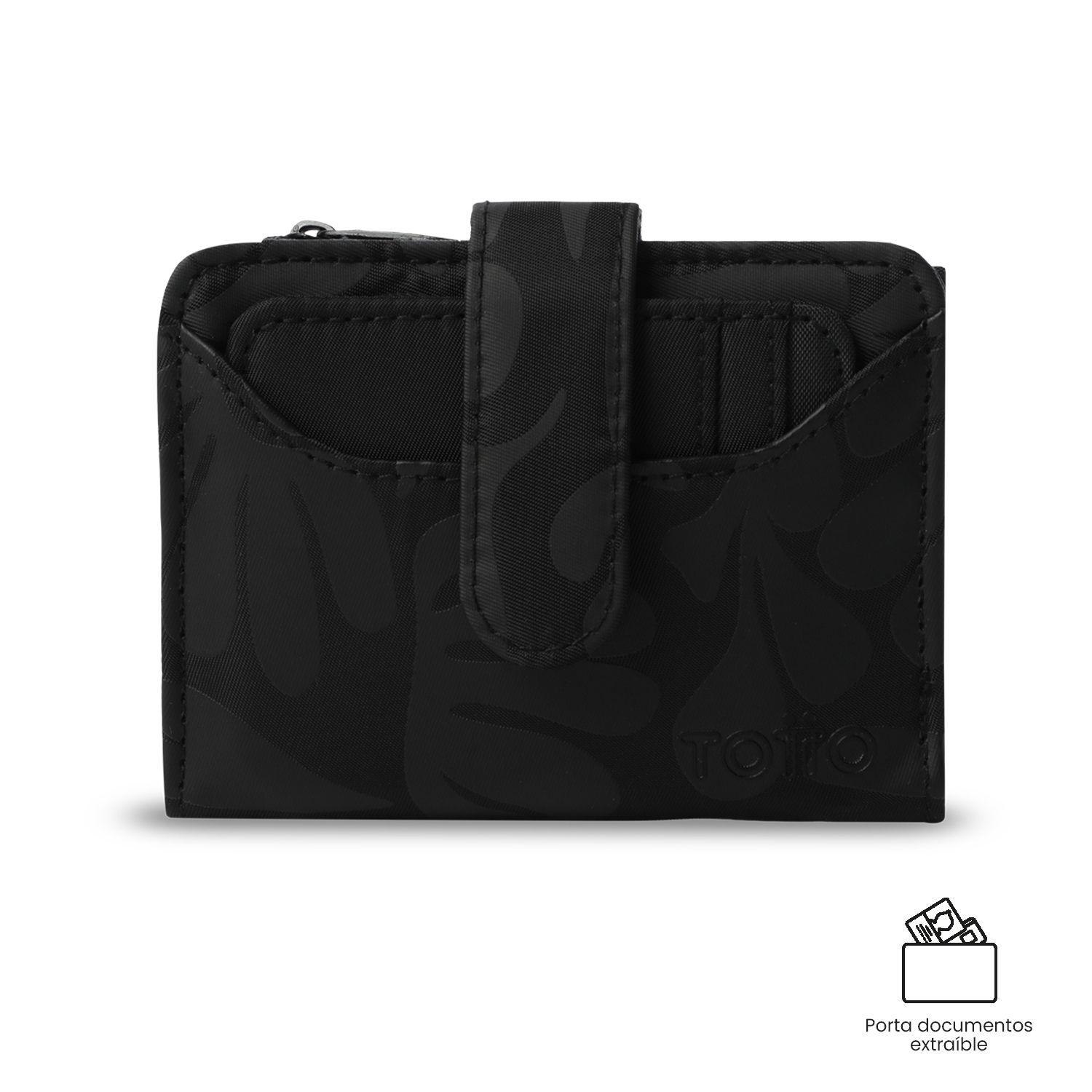 Billetera Mujer Texture Pequeña con RFID Blocker-4