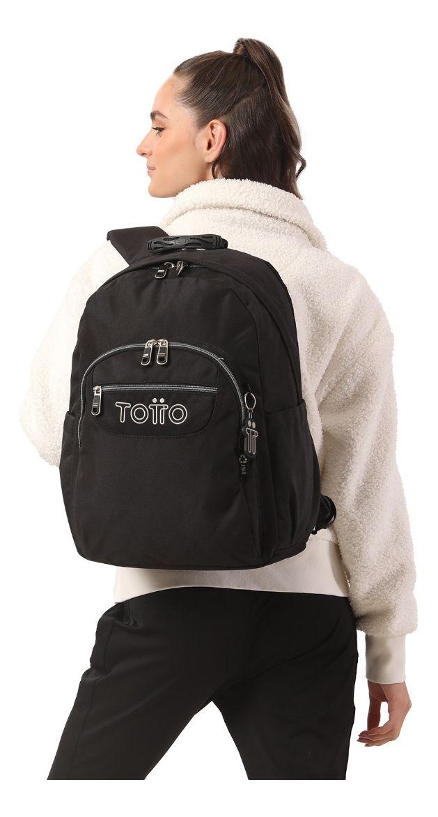 Mochila Urbana Notebook Escolar Totto Classic Acuarela-5