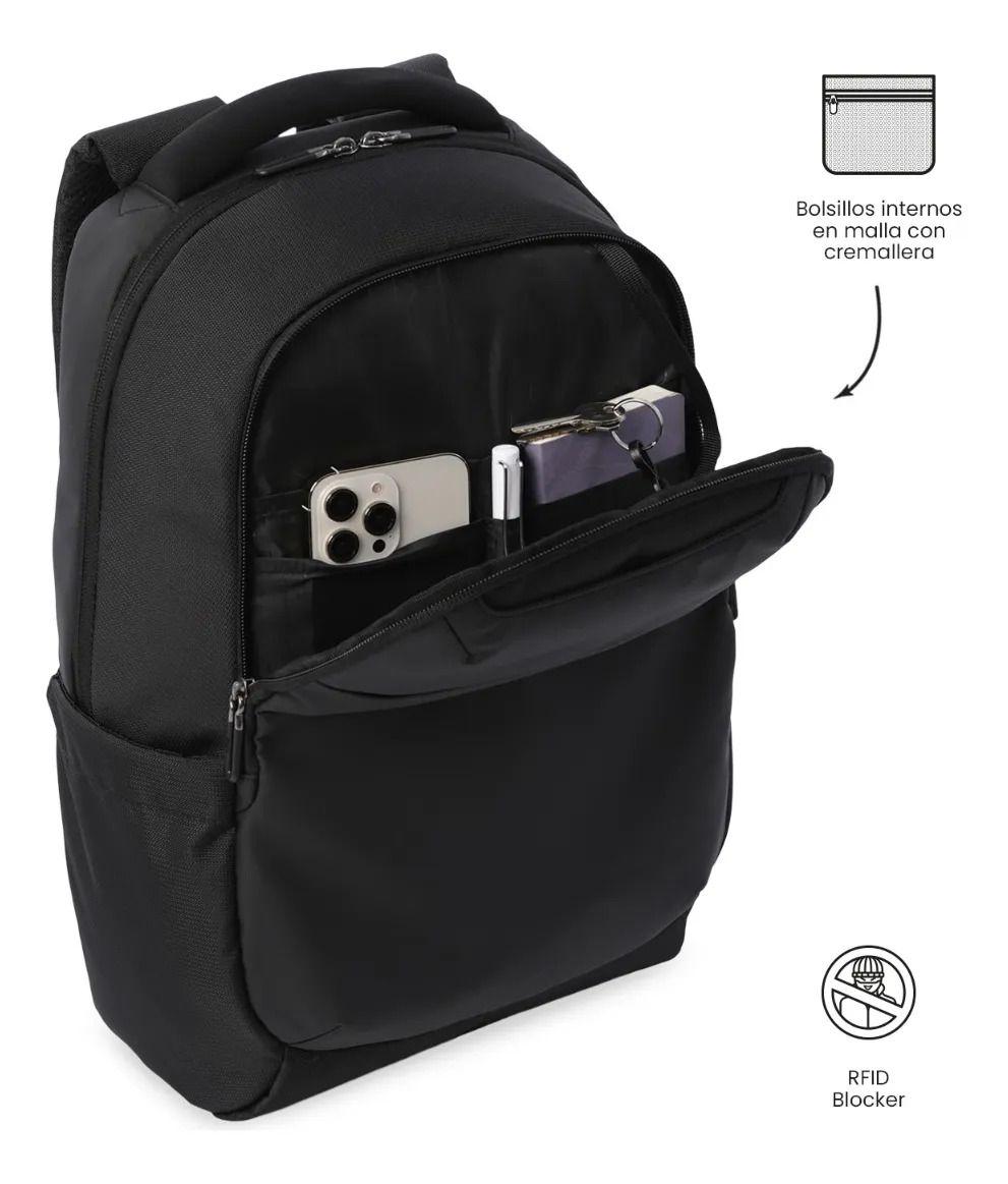 Mochila Para Oficina Pc 15  Gtx Mediano Negro-5