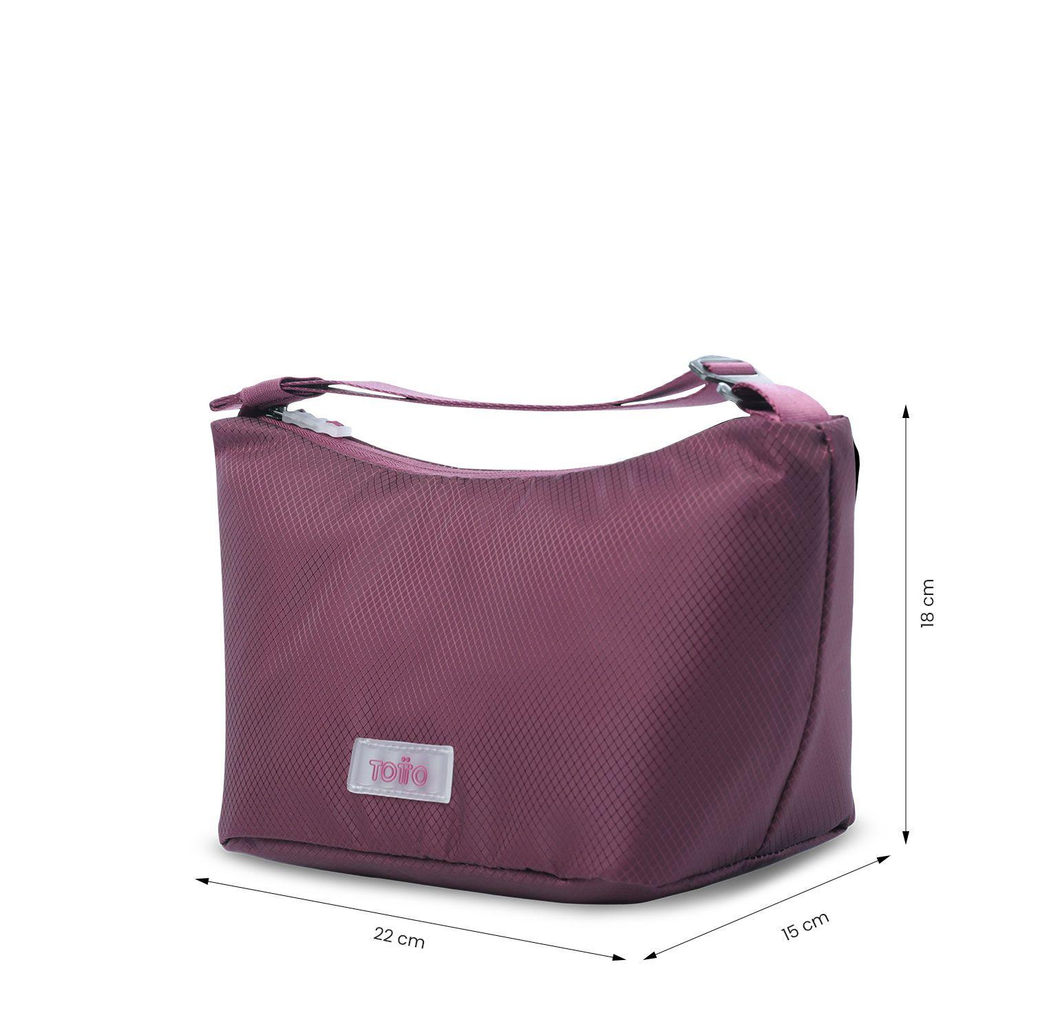 Lonchera Térmica Root Pequeña Rosada Totto-3