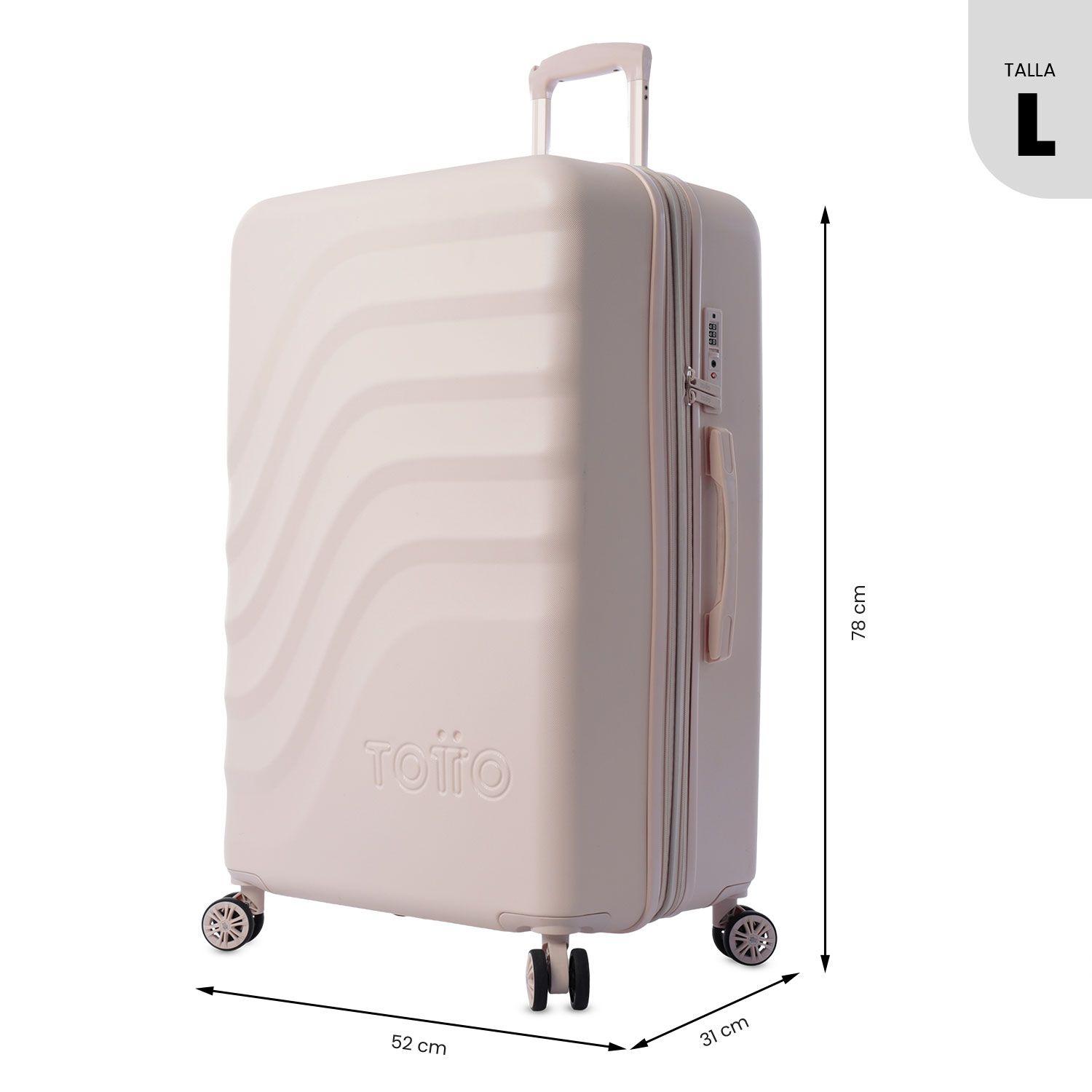 Maleta de Viaje 23 Kg 360 Bazy+ 2.0 Bodega Rosada  Totto-2