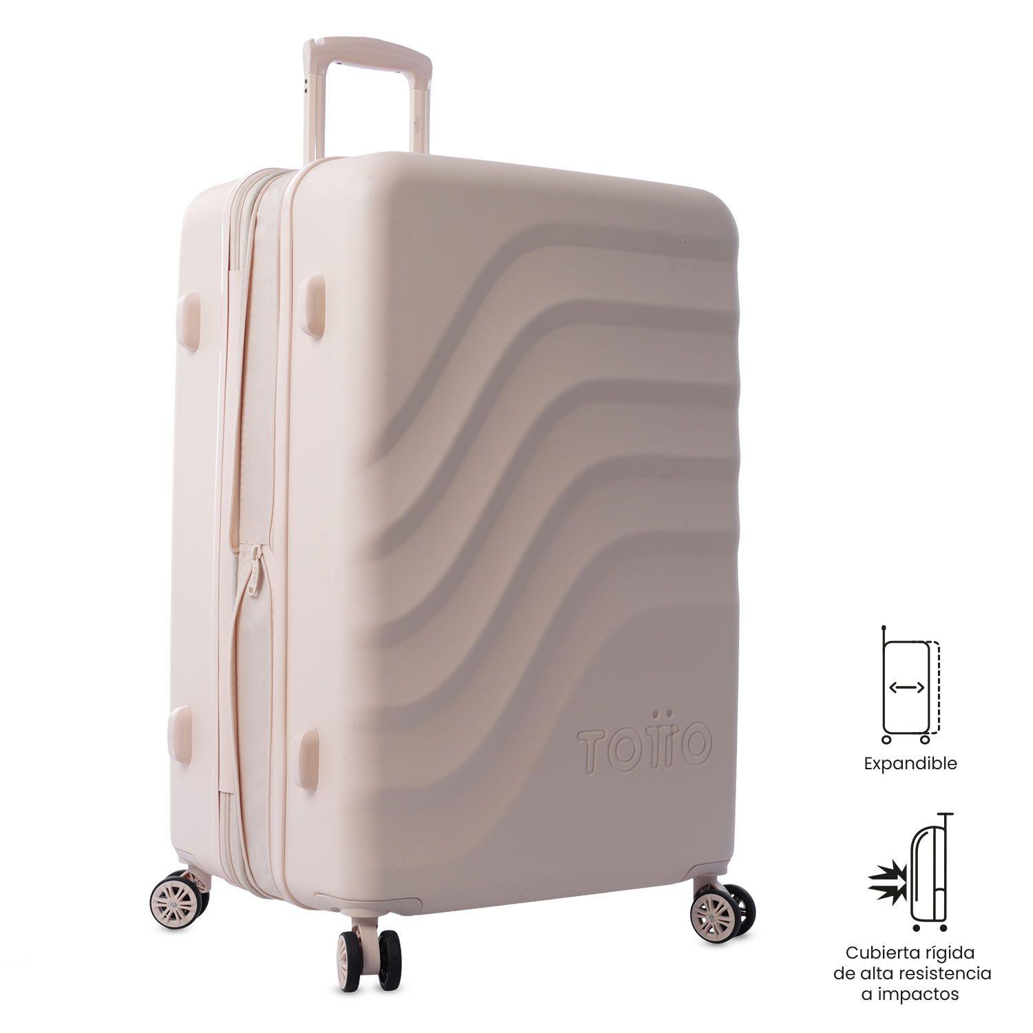 Maleta de Viaje 23 Kg 360 Bazy+ 2.0 Bodega Rosada  Totto-4