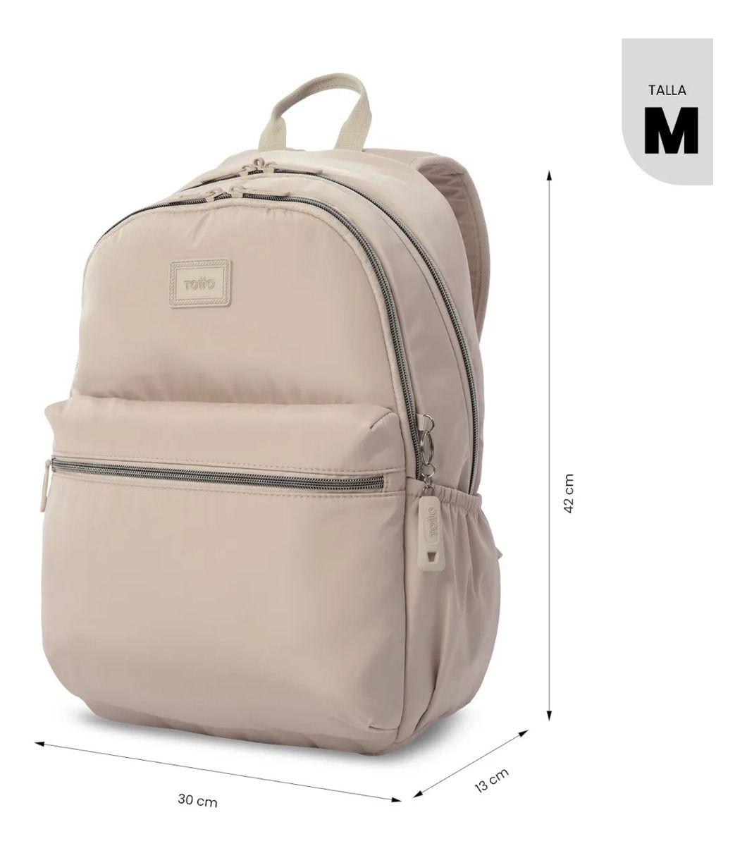 Mochila Para Oficina Pc 13  Aynatto 2.0 Mediano Beige-2