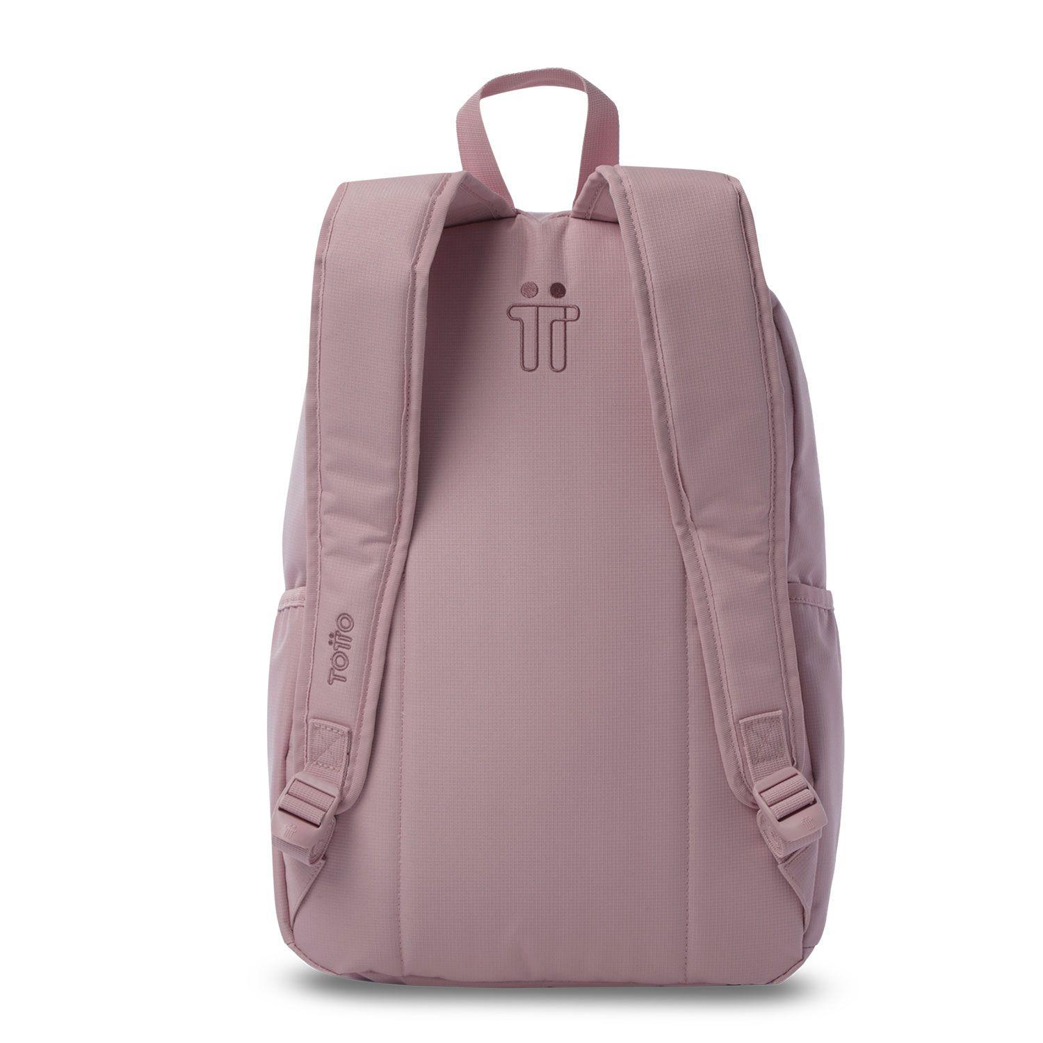 Mochila Universitario  Ometto 2.0 Porta PC 14" Rosado-3