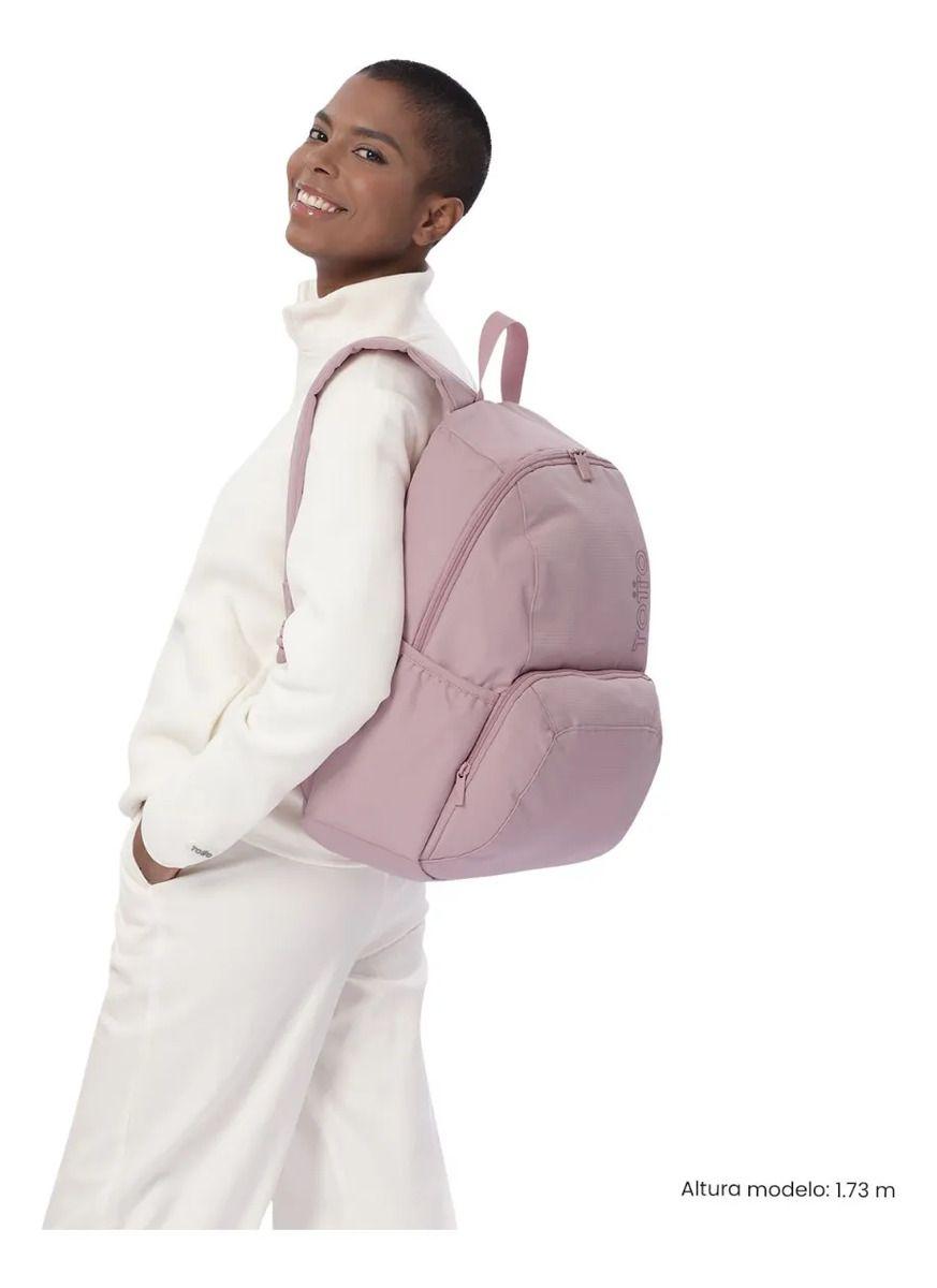 Mochila Universitario  Ometto 2.0 Porta Pc 14  Rosado-1