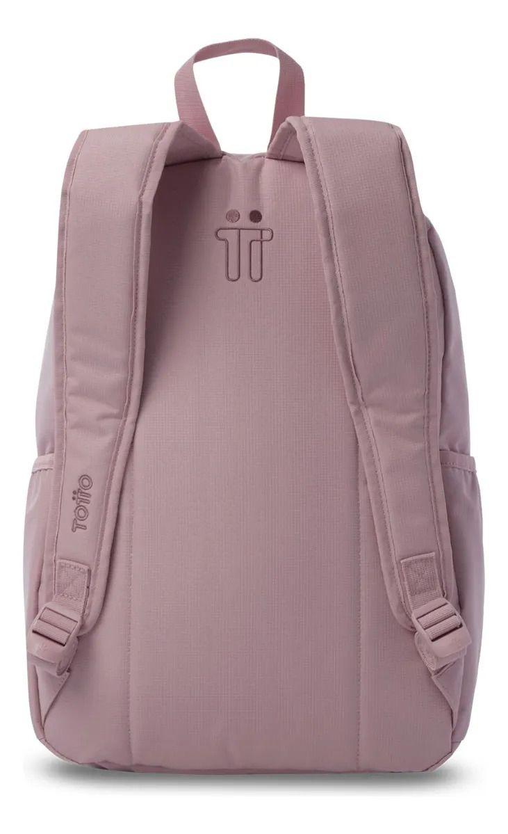 Mochila Universitario  Ometto 2.0 Porta Pc 14  Rosado-3