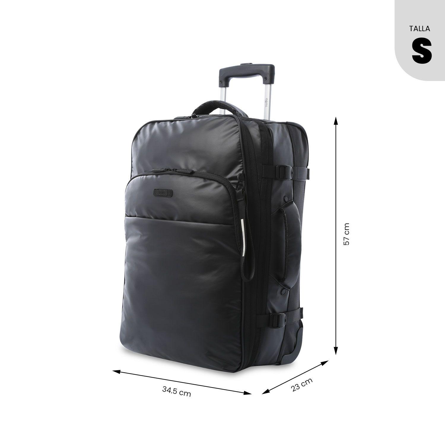 Maleta de 10 kilos Trip Pequeña Negra Totto-3
