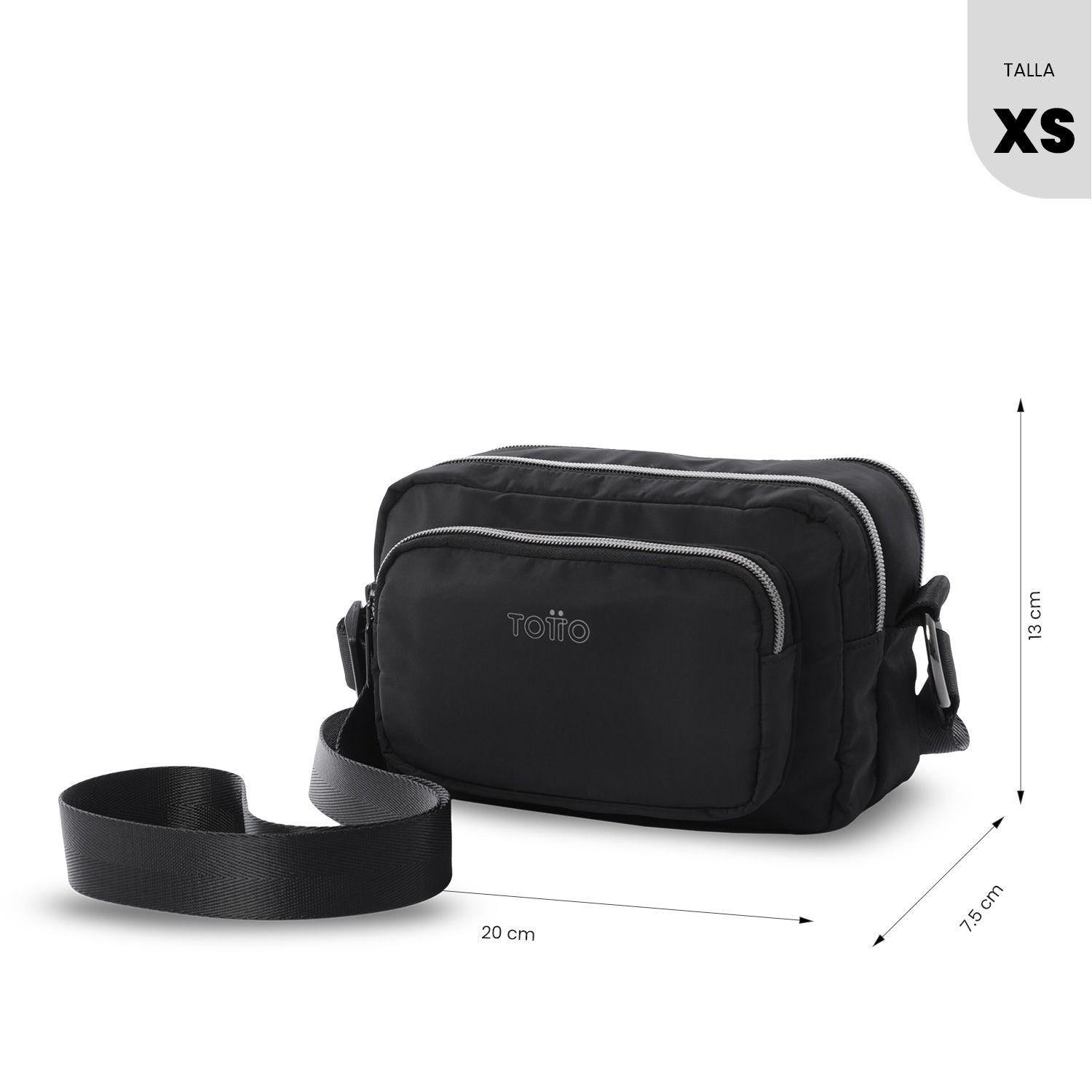 Cartera riñonera 2 en 1 Funty 3.0 Pequeña Negra Totto-3