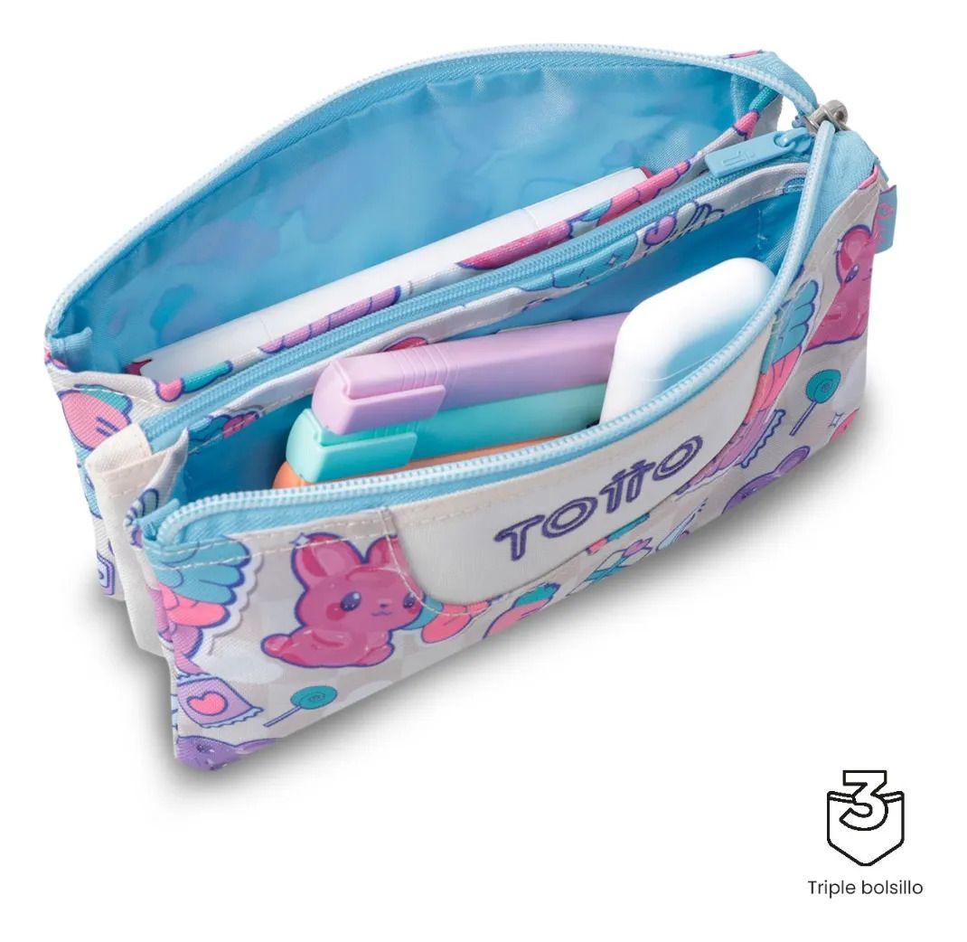 Estuche Multiuso Tablero Pequeña Blanca Niña-3