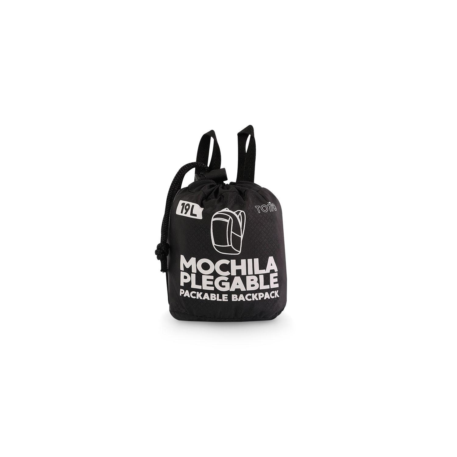 Mochila Plegable Troker M Negro/Black-1