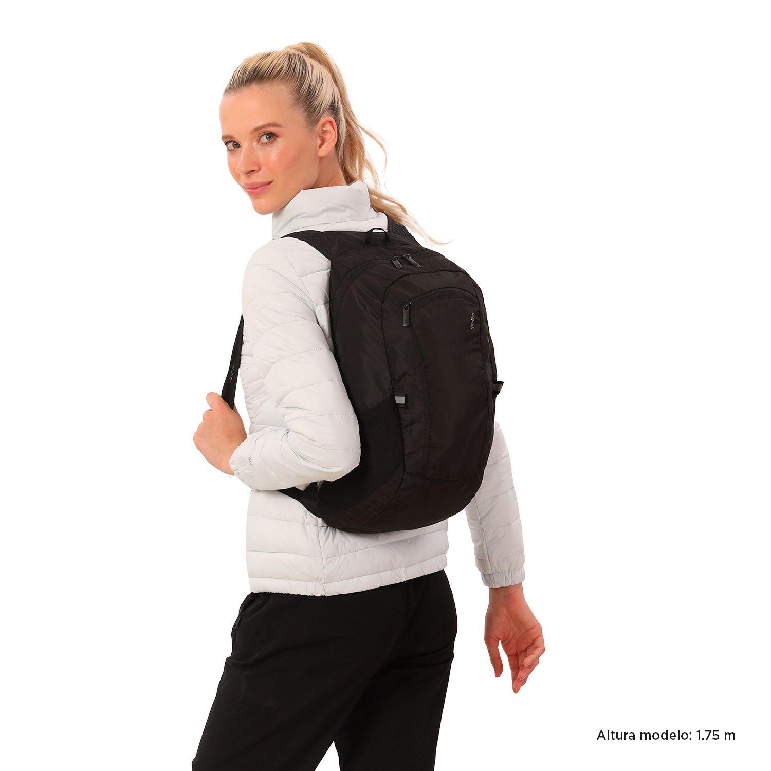 Mochila Plegable Troker M Negro/Black-2