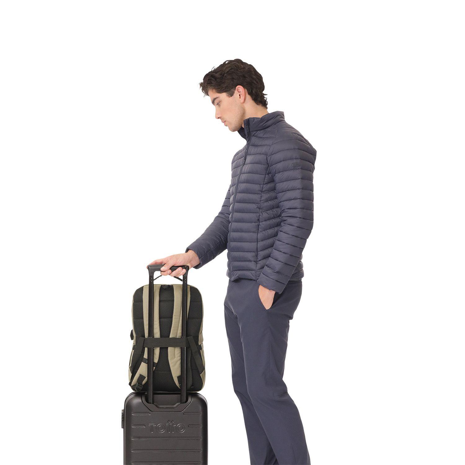 Mochila Ejecutivo Porta PC 15" Drift Café Hombre-6