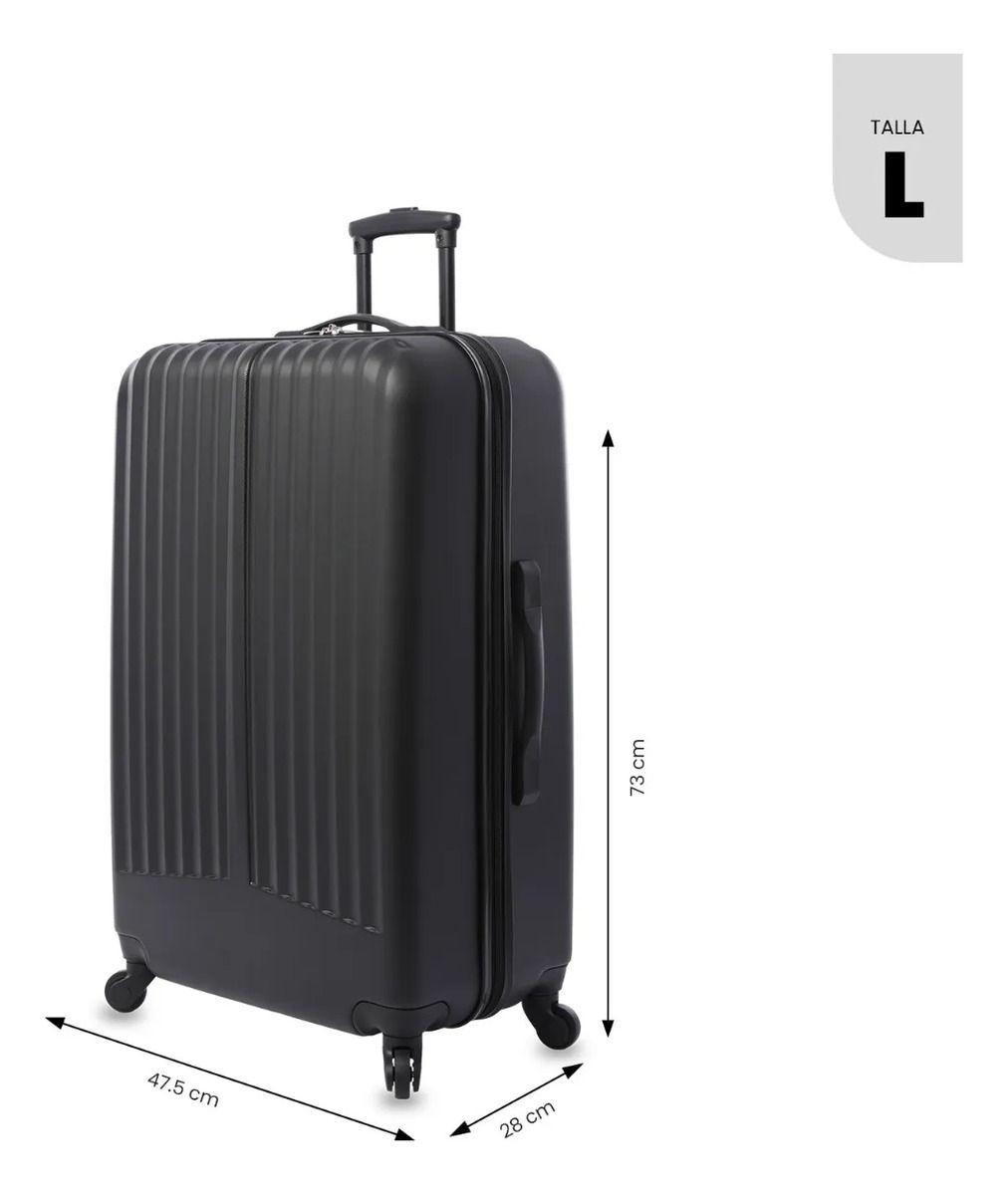 Maleta De Viaje Grande 23 Kilos 360 Rocka Negra-2