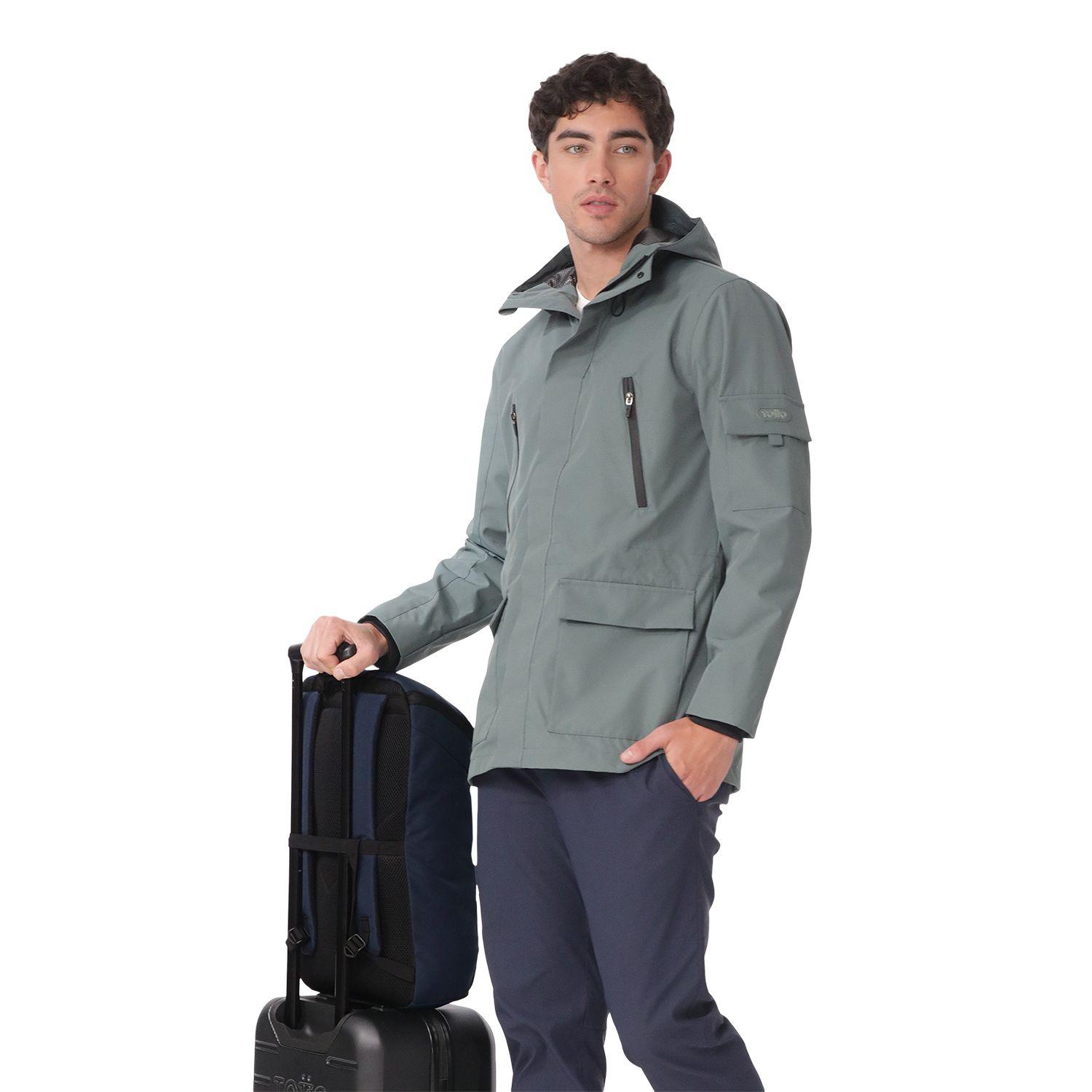 Mochila Ejecutivo Porta PC 15" Rap Azul Hombre-5